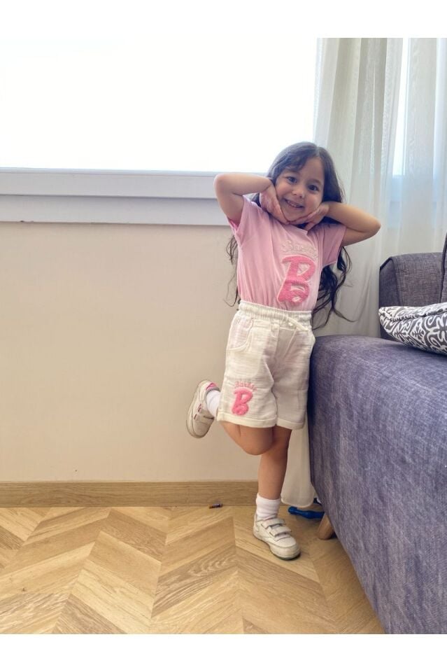 Love Çiçek Baskılı Takım