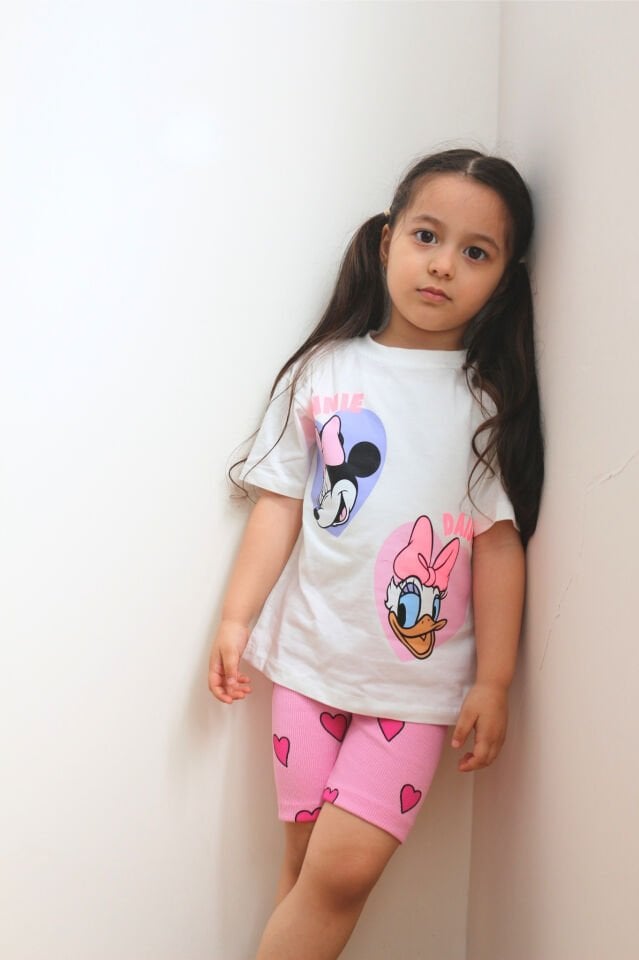 Minnie And Daisy Kız Çocuk Takım
