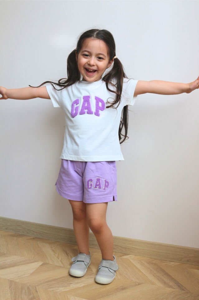 Mor Punch Kız Çocuk Takım