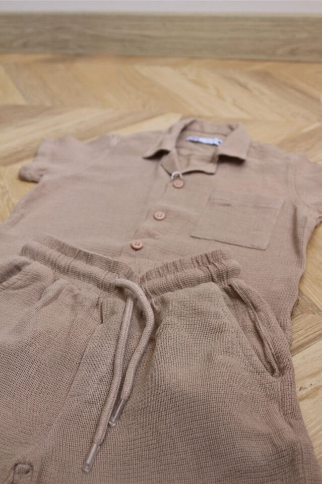 Etamin Kumaş Erkek Çocuk Takım