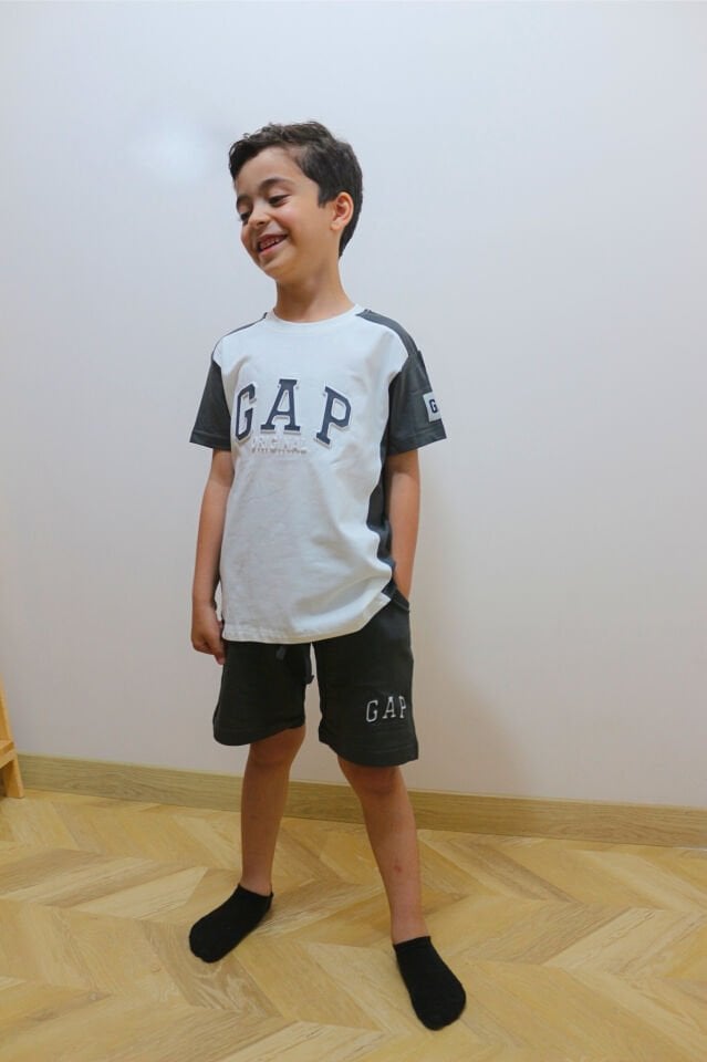 Antrasit Erkek Çocuk Takım