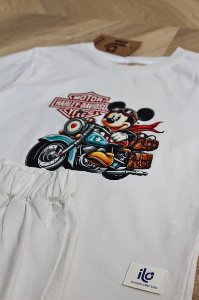 Mickey Mause Baskılı Takım
