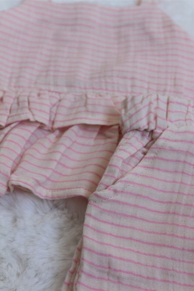 Müslin Kız Çocuk Takım