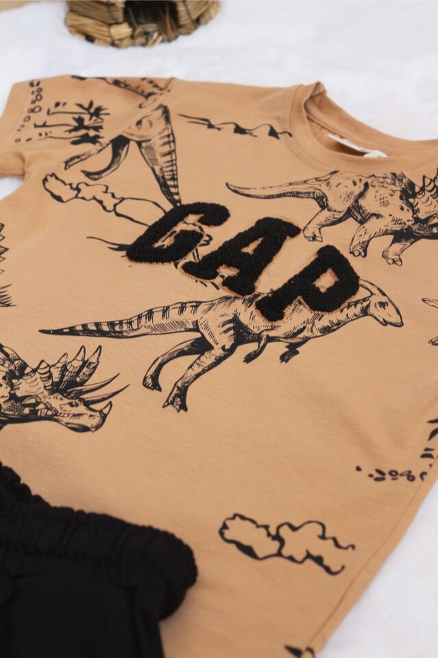 Dinazor Baskılı Erkek Çocuk Takım